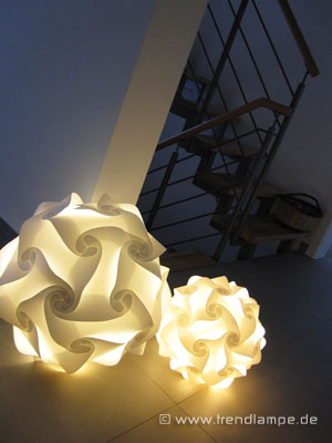 Trendlampen rund