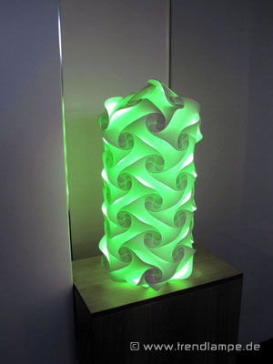 Trendlampe gruen